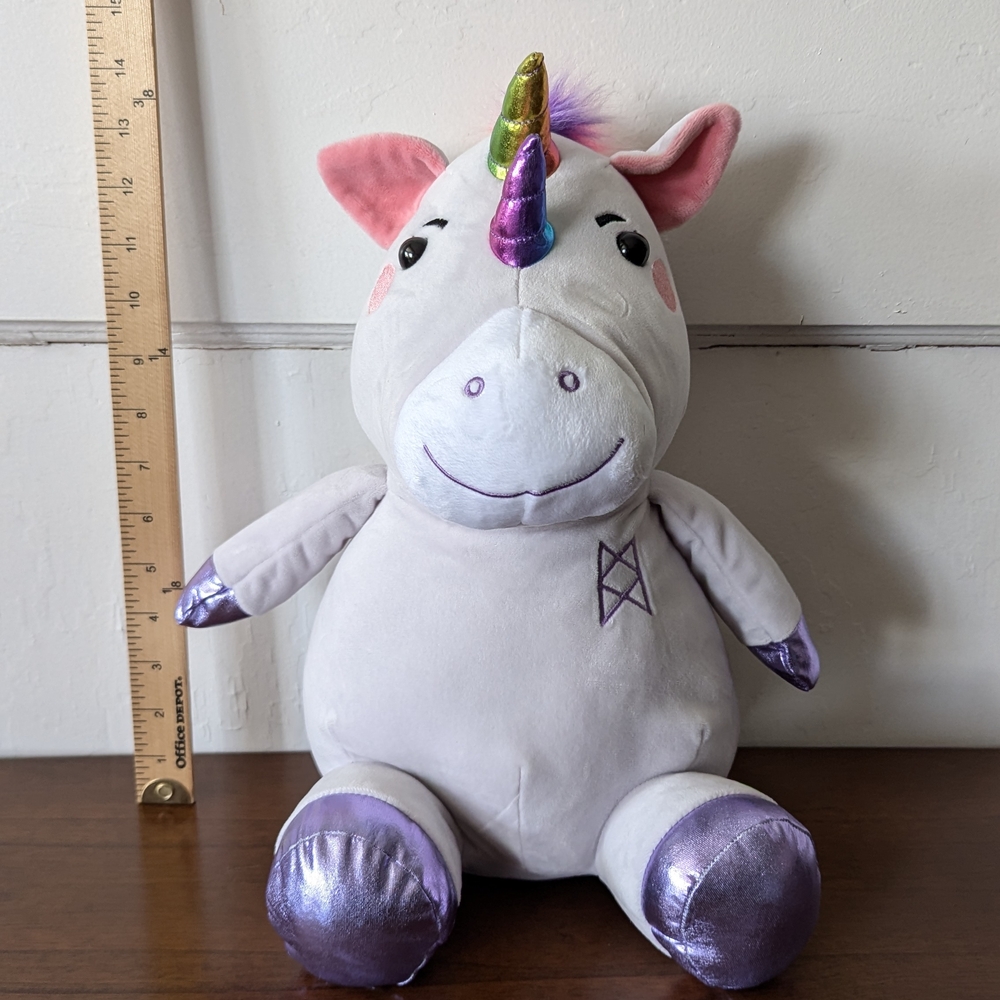 The Adventure Zone (TAZ) Rainbow Unicorn Plush